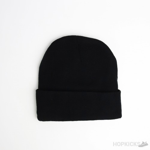 Supreme New Era Box White Logo Black Beanie