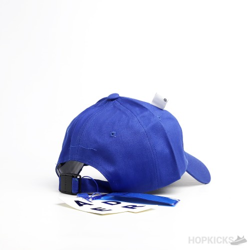 Ader Layered Label Blue Cap