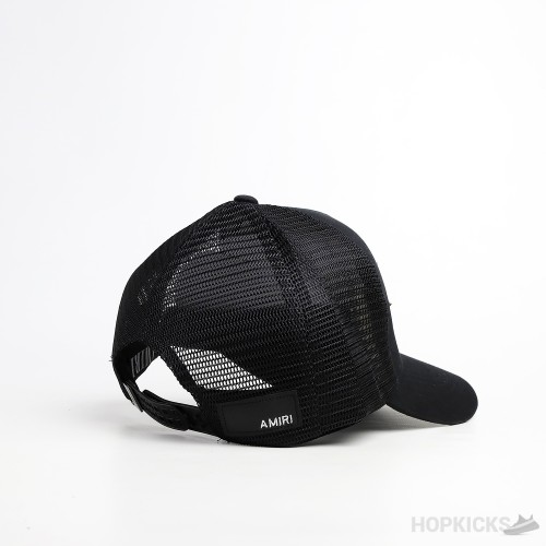 Amiri 3 White Star Trucker Cap