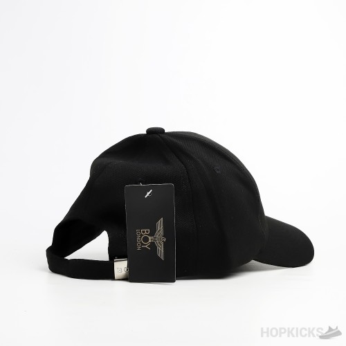 Boy Eagle Logo Black Cap