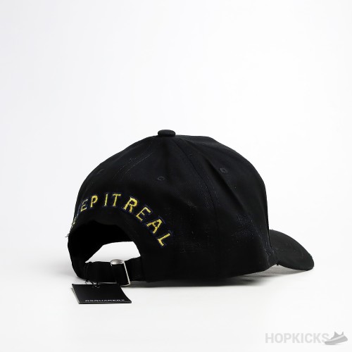 Dsquared Canadian Brothers Logo Black Cap