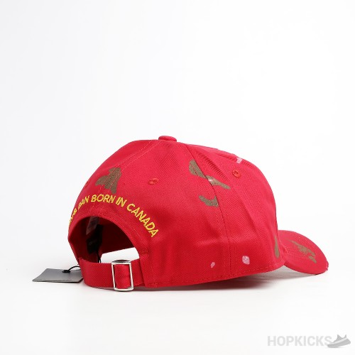 Dsquared2 64 Brothers 95 Camo Red Cap