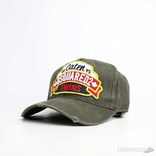 Dsquared2 Caten Twins Olive Cap