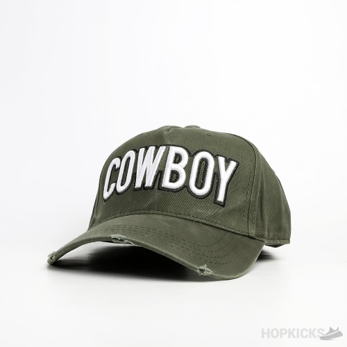 Dsquared2 Cow Boy Olive Cap