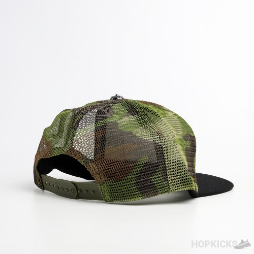 LA Chrome Hearts CH Trucker Black Camo Cap