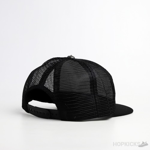 LA Chrome Hearts CH Trucker Black Cap