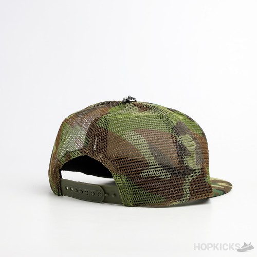 LA Chrome Hearts CH Trucker Camo Cap