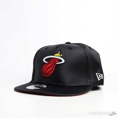 NBA Miami Heat Basketball Black Cap