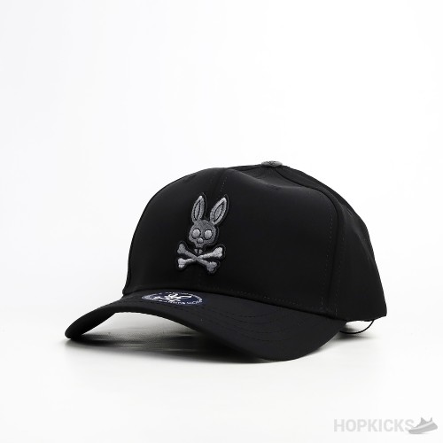 Psycho Skull Bunny Black Cap