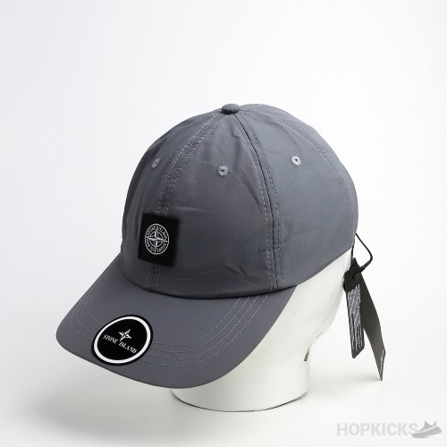 Stone Island Logo Grey Cap