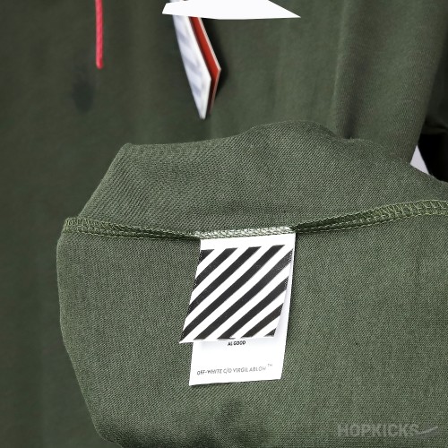 Off-White Dark Green T-Shirt 