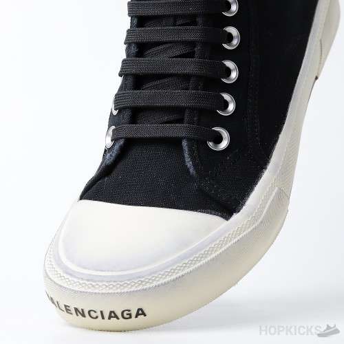 Bale*ciaga Paris HI-Top Sneakers Black White (Premium Plus Batch)