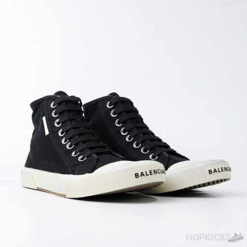 Bale*ciaga Paris HI-Top Sneakers Black White (Premium Plus Batch)