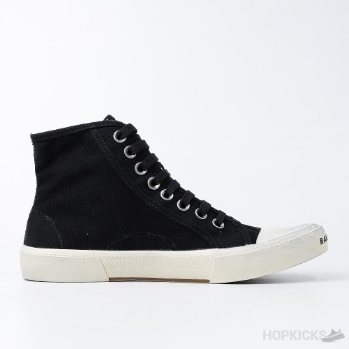 Bale*ciaga Paris HI-Top Sneakers Black White (Premium Plus Batch)