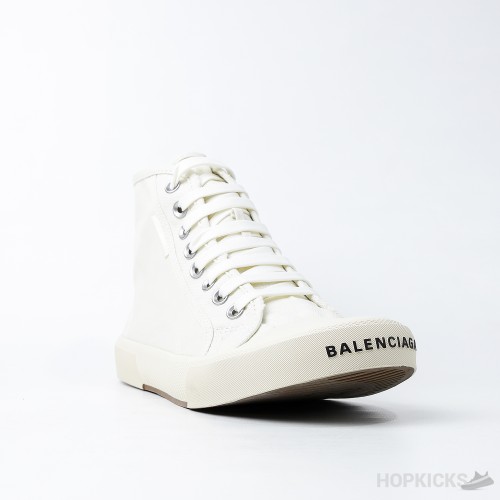 Bale*ciaga Paris HI-Top Sneakers White (Premium Plus Batch)