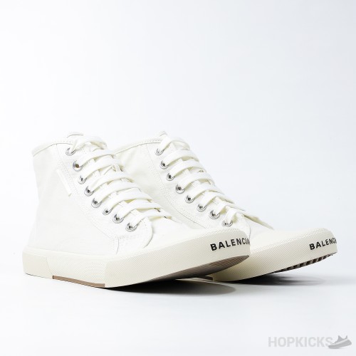 Bale*ciaga Paris HI-Top Sneakers White (Premium Plus Batch)