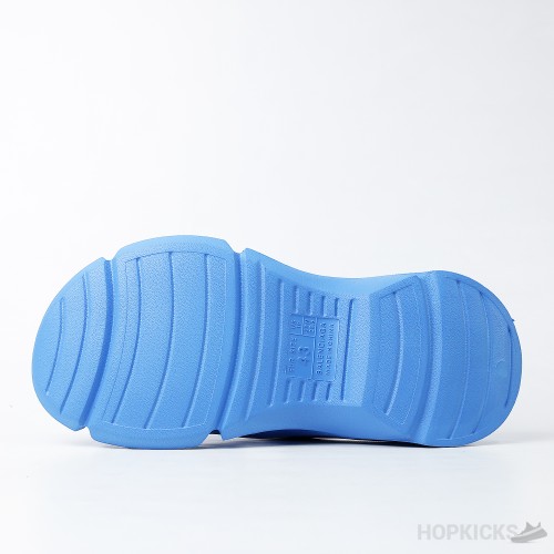 Bale*ciaga Mold Rubber Slides Blue