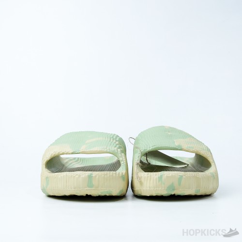 Adilette 22 Slides - Magic Lime and Desert Sand