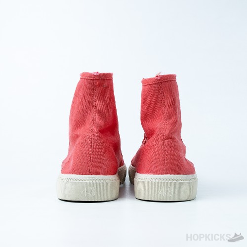 Bale*ciaga Paris Hi-Top Sneakers Red White (Premium Plus Batch)