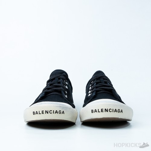 Bale*ciaga Paris Low-Top Sneakers Black White (Premium Batch)