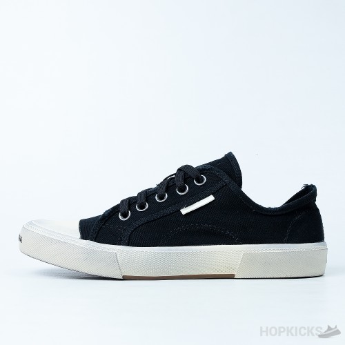 Bale*ciaga Paris Low-Top Sneakers Black White (Premium Batch)