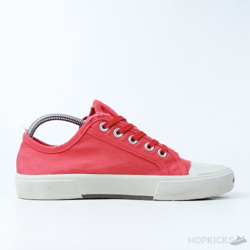 Bale*ciaga Paris Low-Top Sneakers Red White (Premium Plus Batch)