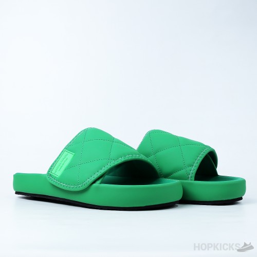 Bottega Veneta Padded Slide - Green (Premium Plus Batch)