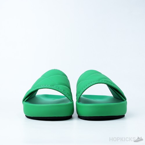 Bottega Veneta Padded Slide - Green (Premium Plus Batch)