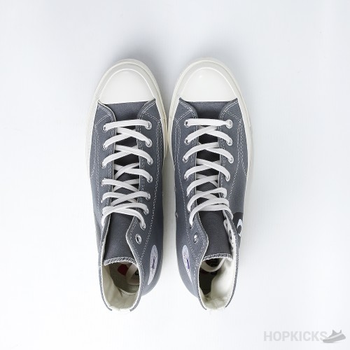 Converse Chuck Taylor All-Star 70s Hi Comme des Garcons PLAY Grey