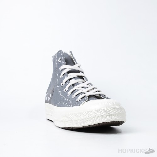 Converse Chuck Taylor All-Star 70s Hi Comme des Garcons PLAY Grey