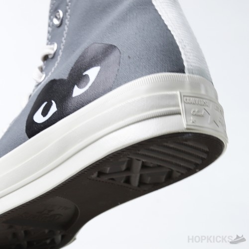 Converse Chuck Taylor All-Star 70s Hi Comme des Garcons PLAY Grey