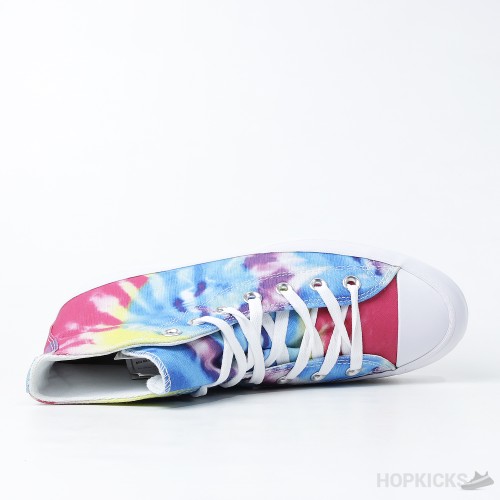 Converse Lugged Hi Tie Dye White