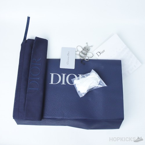 Dior B23 CD Diamond Canvas Hi-Top Gray (Dot Perfect)