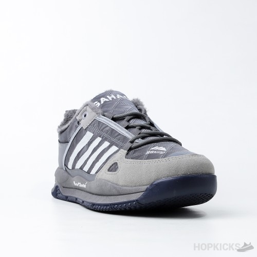 Gaxing 4 Stripes Ash Grey Sneakers