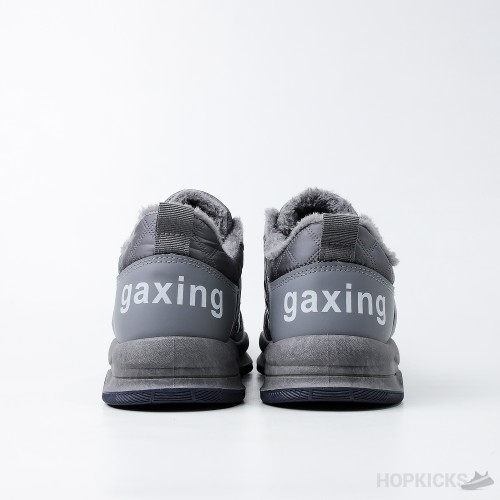 Gaxing 4 Stripes Ash Grey Sneakers