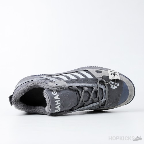 Gaxing 4 Stripes Ash Grey Sneakers