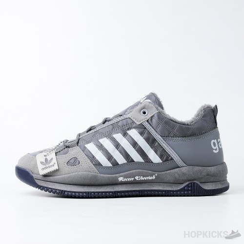 Gaxing 4 Stripes Ash Grey Sneakers