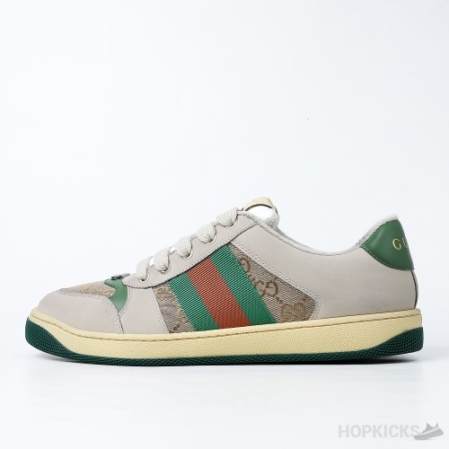 Gucci Screener GG Sneaker - Green Brown (Premium Plus Batch)
