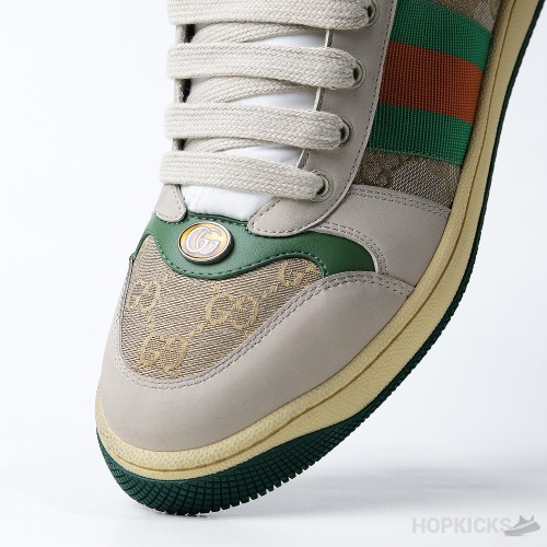Gucci Screener GG Sneaker - Green Brown (Premium Plus Batch)