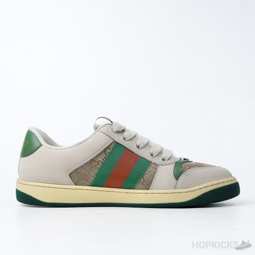 Gucci Screener GG Sneaker - Green Brown (Premium Plus Batch)
