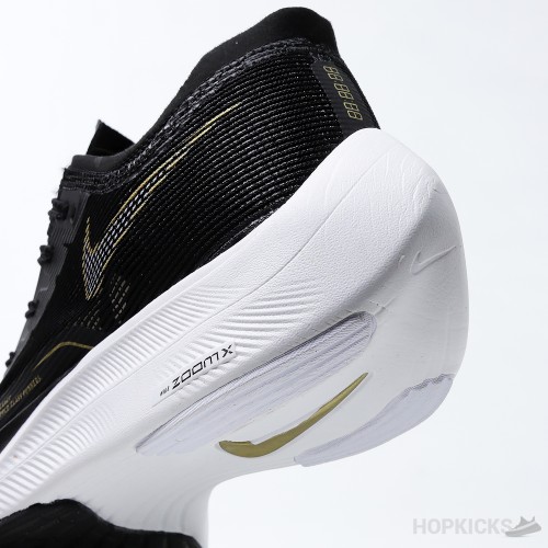 Nike ZoomX Vaporfly Next% 2 Black Metallic Gold Coin (Dot Perfect)