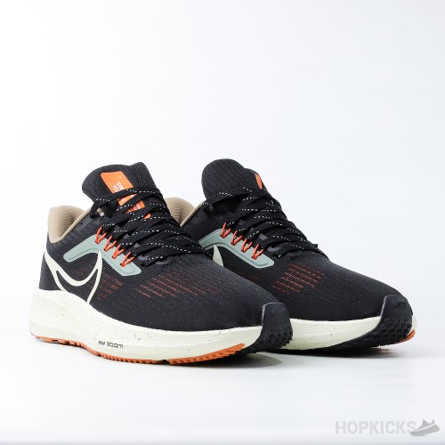 Air Zoom Pegasus 39 Black Green Safety Orange (Dot Perfect)