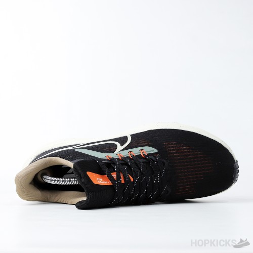 Air Zoom Pegasus 39 Black Green Safety Orange (Dot Perfect)