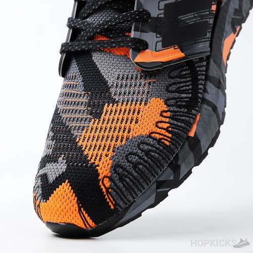 Adidas Ultra Boost 20 Core Black Signal Orange (Dot Perfect)