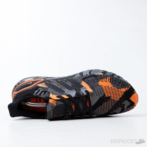 Adidas Ultra Boost 20 Core Black Signal Orange (Dot Perfect)