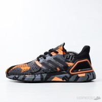 Adidas Ultra Boost 20 Core Black Signal Orange (Dot Perfect)
