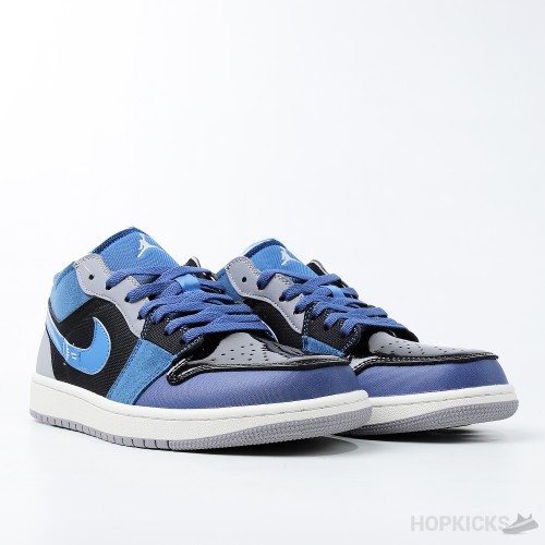 Air Jordan 1 Low SE Craft Obsidian (Dot Perfect)