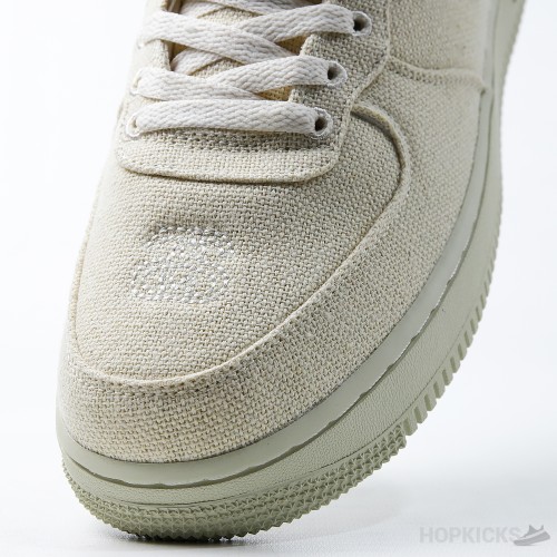 Stussy x Nike Air Force 1 Mid Fossil (Dot Perfect)