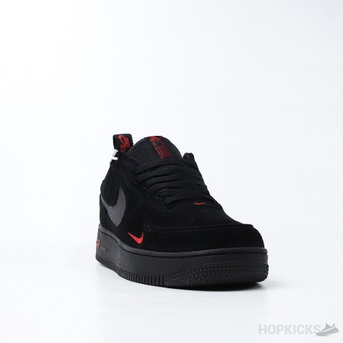 Air Force 1 Low Multi-Swoosh Black Orange (Dot Perfect)