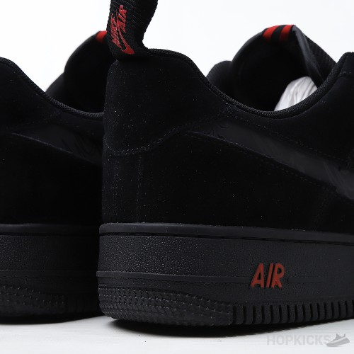 Air Force 1 Low Multi-Swoosh Black Orange (Dot Perfect)